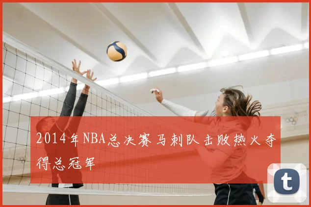 2014年NBA总决赛马刺队击败热火夺得总冠军