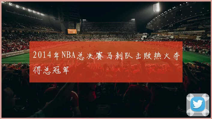 2014年NBA总决赛马刺队击败热火夺得总冠军